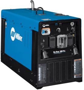 blue square electric welder